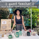 6-Week INTERMEDIATE Pottery Wheel Series (WEDNESDAYS, 10/29-12/3)