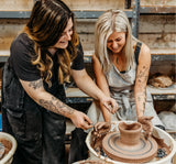 6-Week BEGINNER Pottery Wheel Series (MONDAYS, 10/27-12/1)