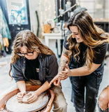6-Week INTERMEDIATE Pottery Wheel Series (WEDNESDAYS, 10/29-12/3)