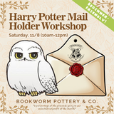 Harry Pottery Mail Holder Workshop (SATURDAY, 11/8) **CARGO DISTRICT**