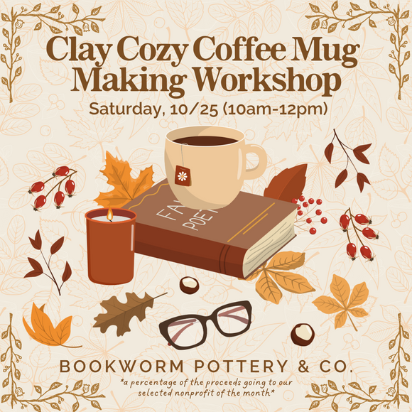 Clay Cozy Mug Making Workshop (SATURDAY, 10/25) **CARGO DISTRICT LOCATION**