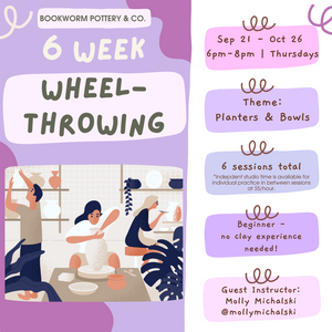 6-Week Beginner Wheel Series (THURSDAYS, 9/21-10/26)