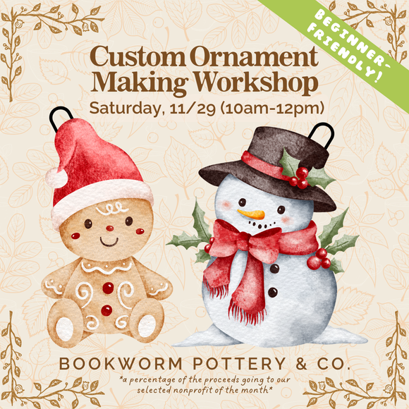 Custom Ornament Set Workshop (SATURDAY, 11/29) **CARGO DISTRICT**