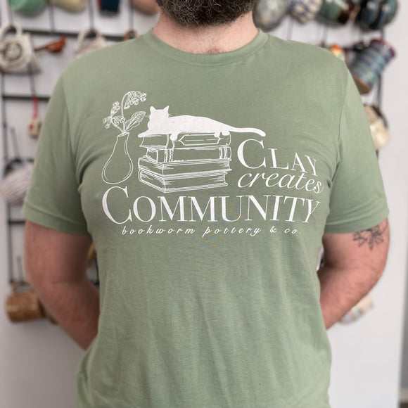 “Clay Creates Community” Unisex Shirt
