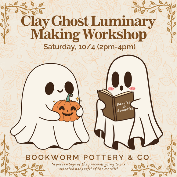 Clay Ghost Making Workshop (SATURDAY, 10/4) **CARGO DISTRICT LOCATION**