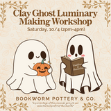 Clay Ghost Making Workshop (SATURDAY, 10/4) **CARGO DISTRICT LOCATION**