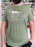 “Clay Creates Community” Unisex Shirt