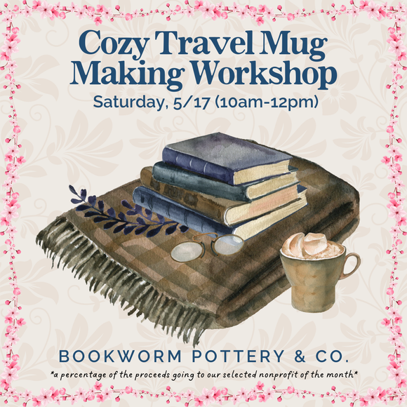 Cozy Travel Mug Making Workshop (SATURDAY, 5/17) **CARGO DISTRICT LOCATION**