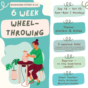 6-Week Beginner Wheel Series (MONDAYS, 9/18-10/23)
