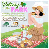 Pottery at the Park: Trinket Dishes for ACFT (SATURDAY, 9/12) **WALLACE PARK**