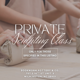Private Class for Gabi M. at Bookworm Pottery & Co. (3/1/26)