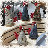 Pottery Workshop: Crazy Chickens (SATURDAY, 3/28) **THE CARGO DISTRICT**