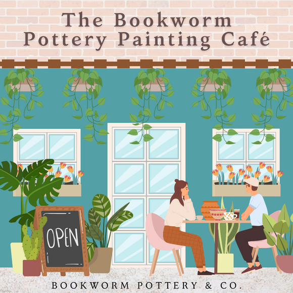 Pottery Painting Cafe - Coffee Date (SUNDAY, 7/28)