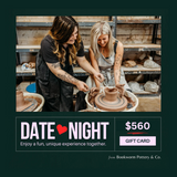 Pottery Date Night Gift Card