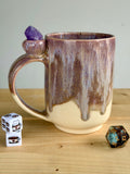 Astrological Twin Owl Crystal Mug (14 oz.)