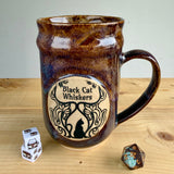 Black Cat Whiskers Mug #1 (20 oz.)