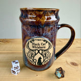 Black Cat Whiskers Mug #2 (23 oz.)