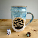 Blue Mushroom Mug (21 oz.)