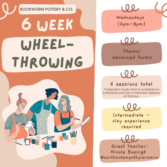 6-Week INTERMEDIATE Wheel Series (WEDNESDAYS, 5/14-6/18)