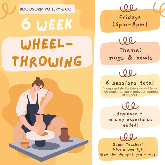 6-Week BEGINNER Wheel Series (FRIDAYS, 5/16-6/20)