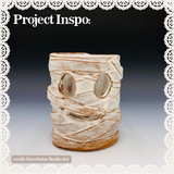 Pottery Workshop: Mummy Luminaries (SATURDAY, 10/17) **THE CARGO DISTRICT**