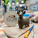 Pottery Workshop: Reindeer Buddies (SATURDAY, 12/19) **THE CARGO DISTRICT**
