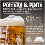 Pottery & Pints: Paint Your Own Pub Mug at Satellite Bar (MONDAY, 8/3)