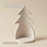 Pottery Workshop: Tree Tea Light Holders (SATURDAY, 12/5) **THE CARGO DISTRICT**