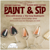 Paint & Sip Wine Tasting - Wine With Emma (THURSDAY, 8/13)