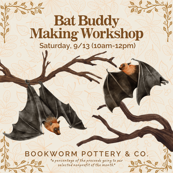 Bat Making Workshop (SATURDAY, 9/13) **CARGO DISTRICT LOCATION**