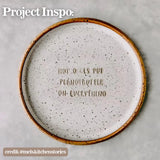 Pottery Workshop: Make & Paint Custom Pasta Blates (SATURDAY, 2/21) **CARGO DISTRICT**